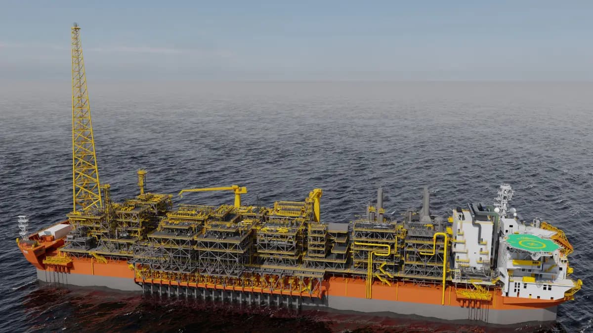 Offshore oil platform